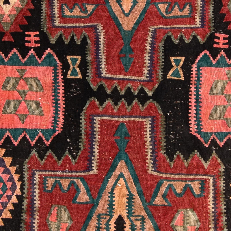 Runner Kelim Rug - Old - 300 x 140 cm - multicolored