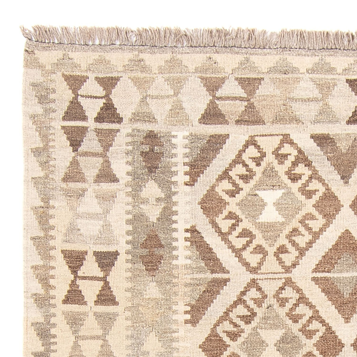 Kelim Rug - Splash - 193 x 157 cm - natural