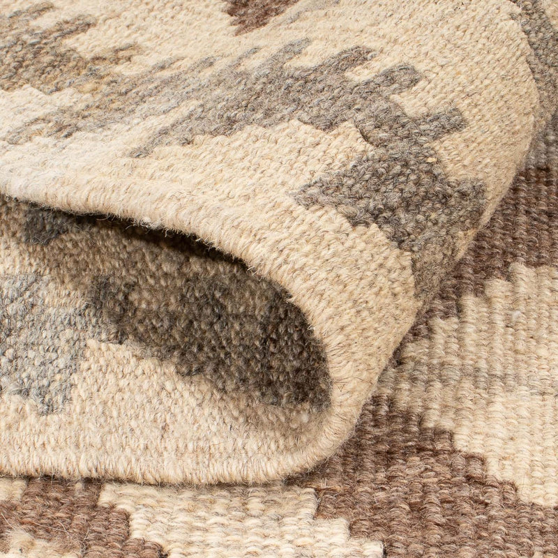 Kelim Rug - Splash - 193 x 157 cm - natural