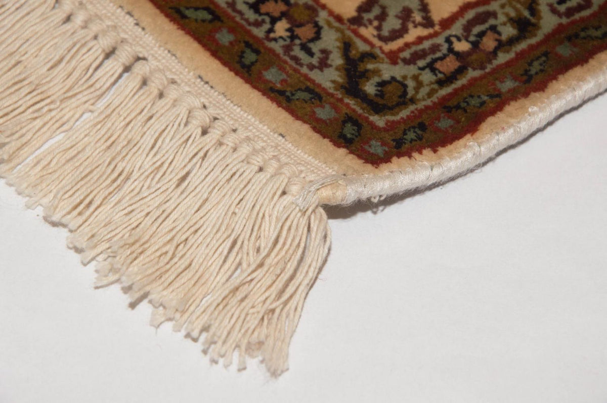 Silk Rug - Kashmir Silk - 164 x 94 cm - beige