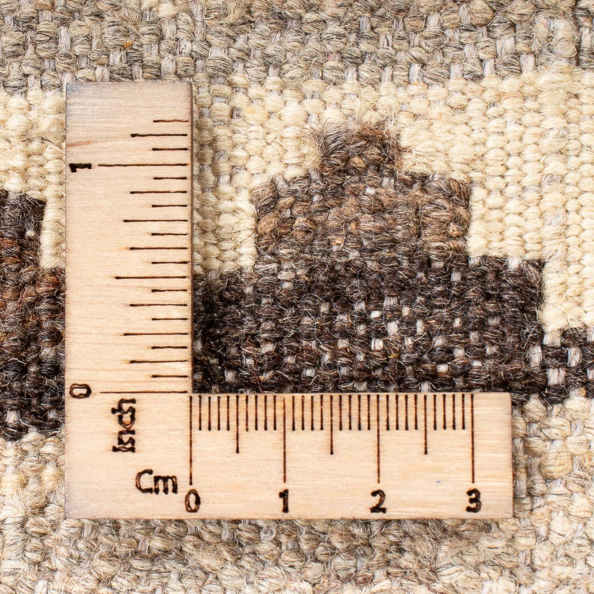 Kelim Rug - Splash - 196 x 134 cm - natural