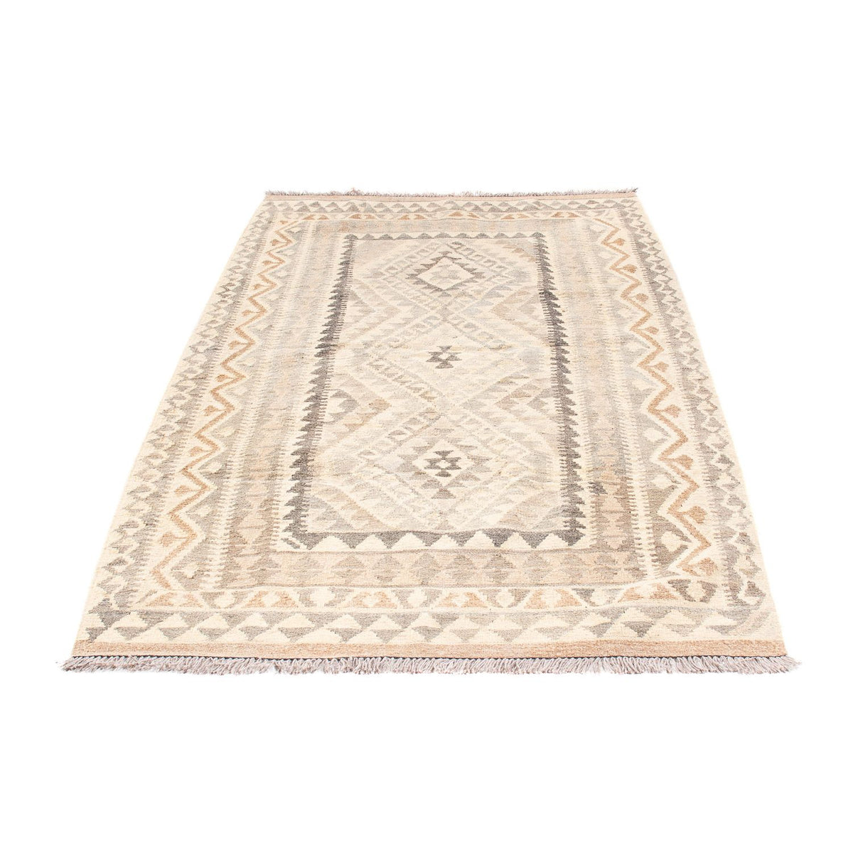 Kelim Rug - Splash - 203 x 121 cm - beige