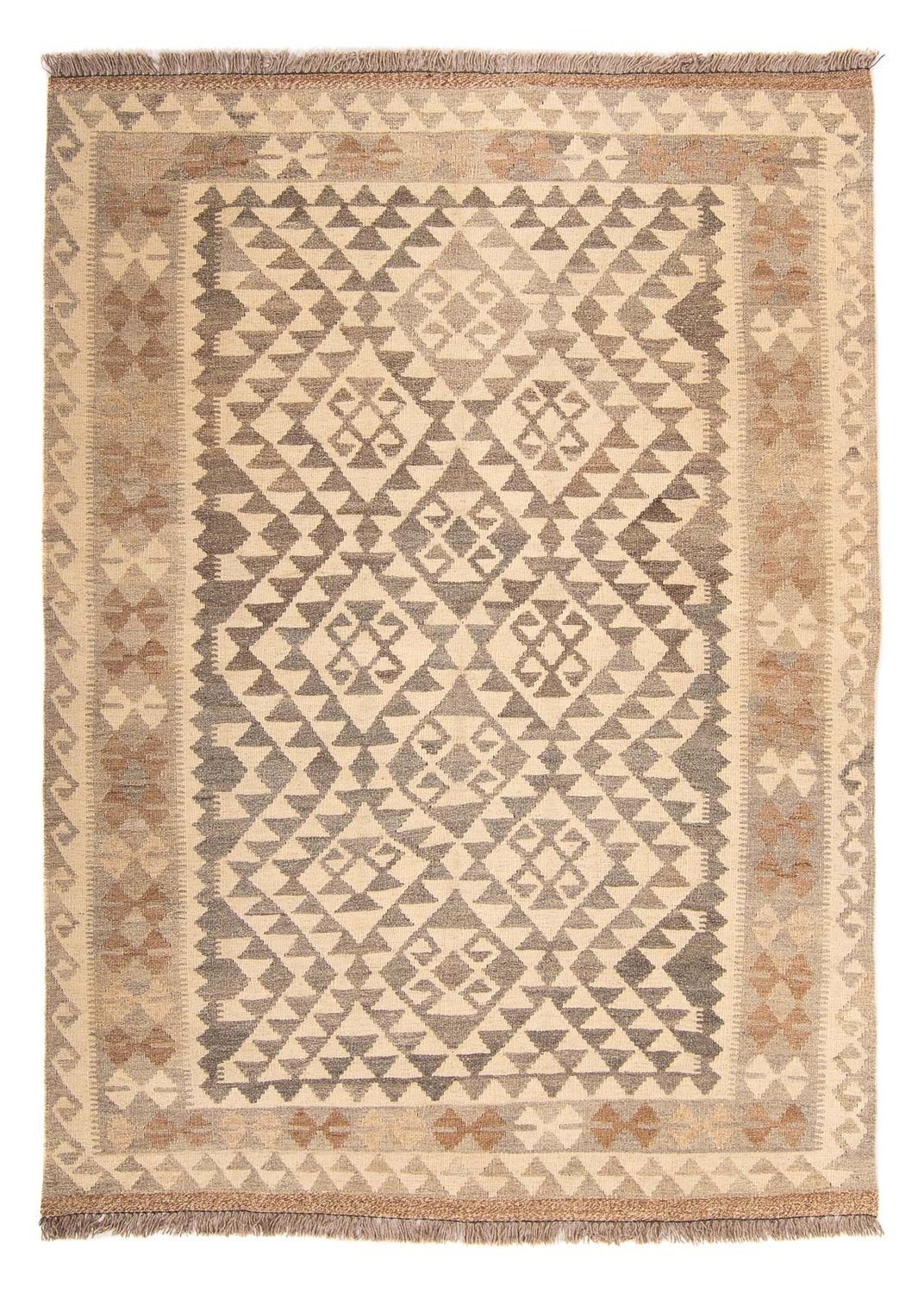 Kelim Rug - Splash - 174 x 127 cm - light brown