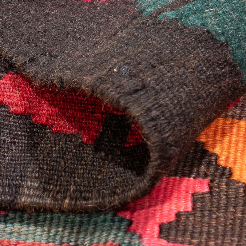 Runner Kelim Rug - Old - 430 x 210 cm - red