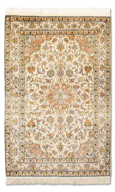 Kashmir Silk Rug 62x95cm - Oriental Rug