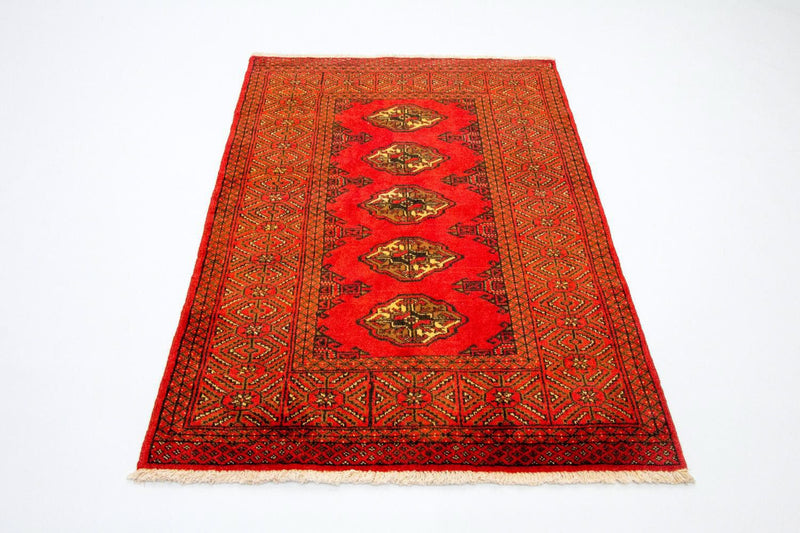 Turkaman Rug - 146 x 103 cm - red