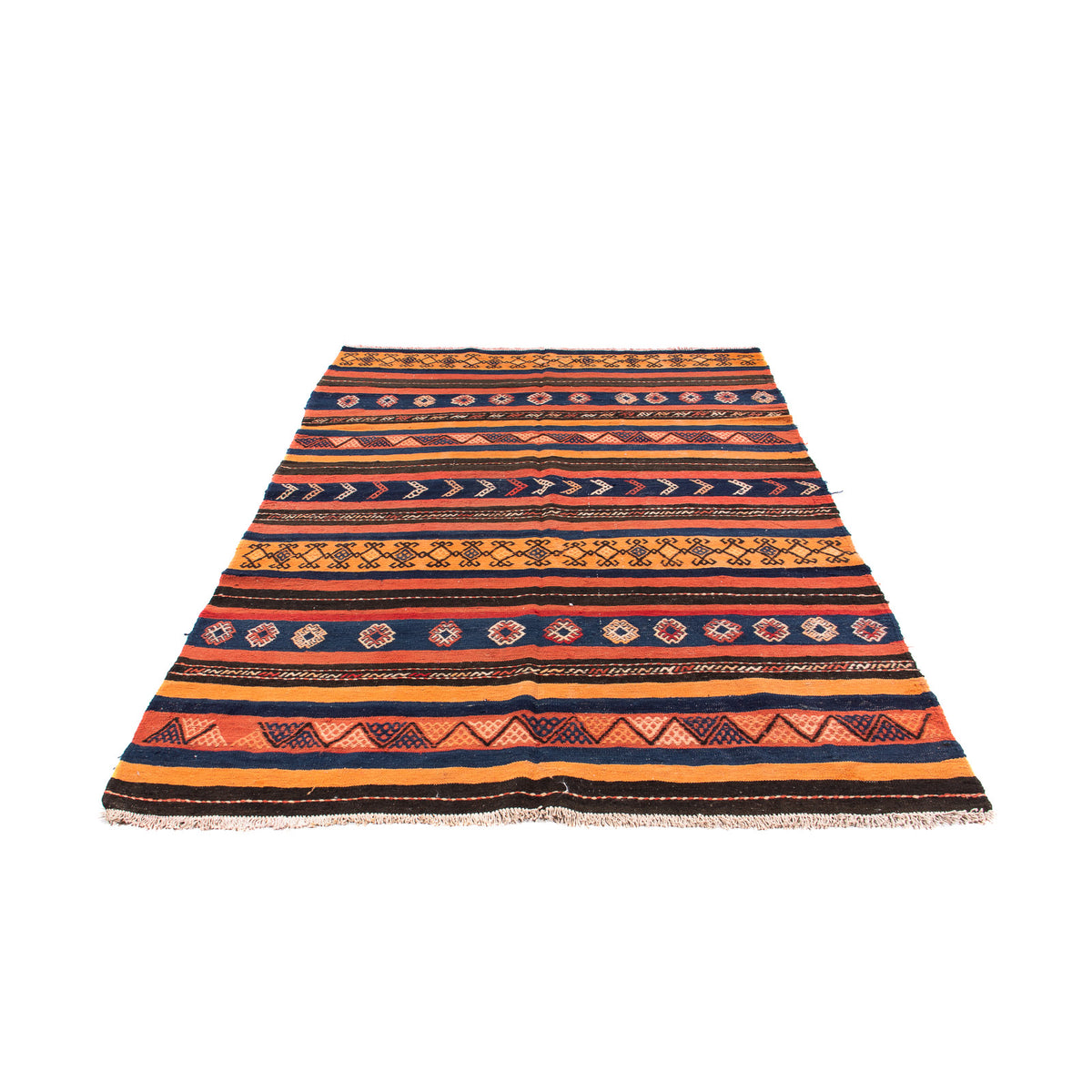 Kelim Rug - Old - 210 x 157 cm - multicolored