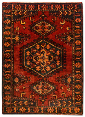 Perser Rug - Nomadic - 157 x 113 cm - rust
