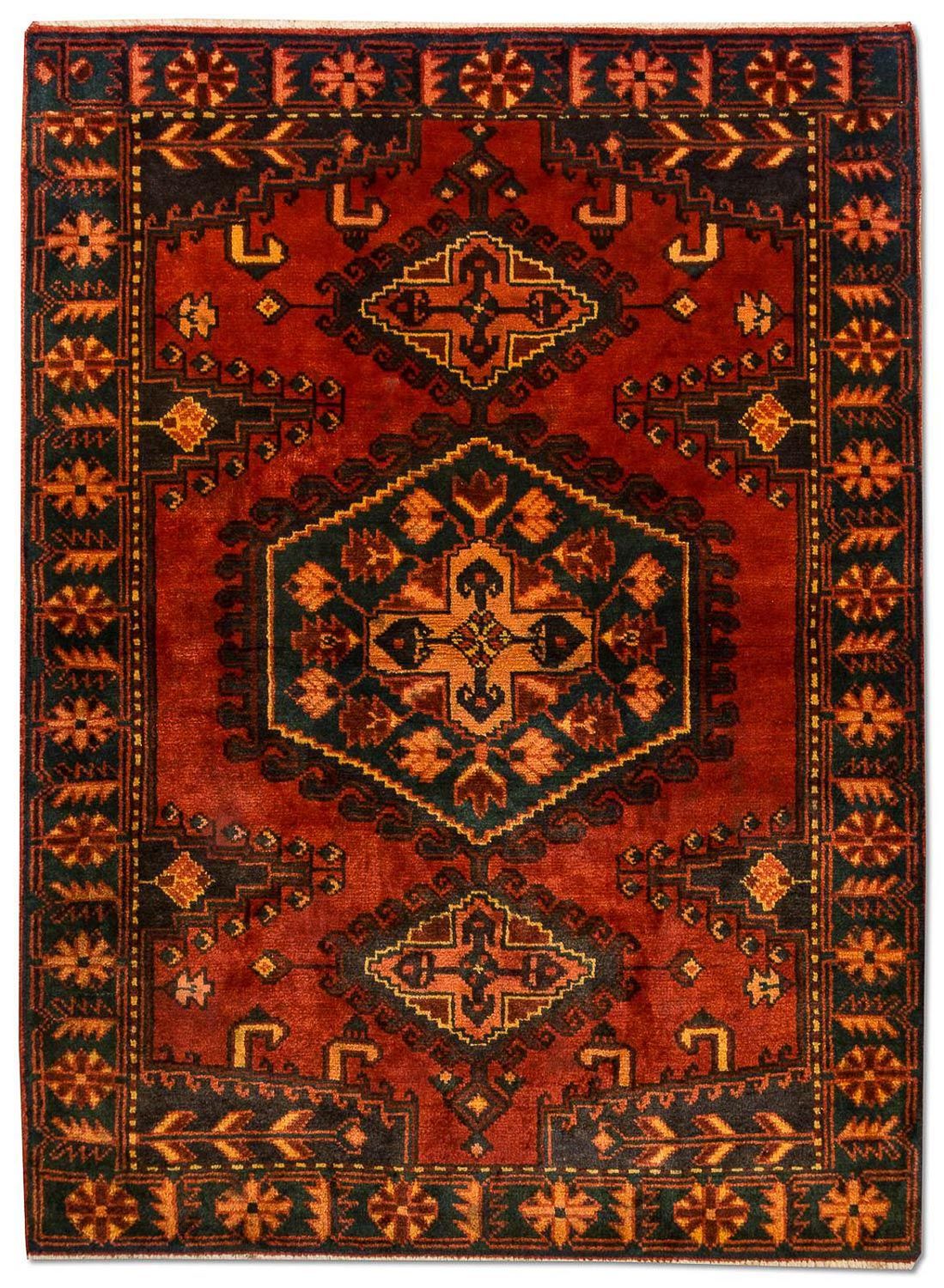 Perser Rug - Nomadic - 157 x 113 cm - rust