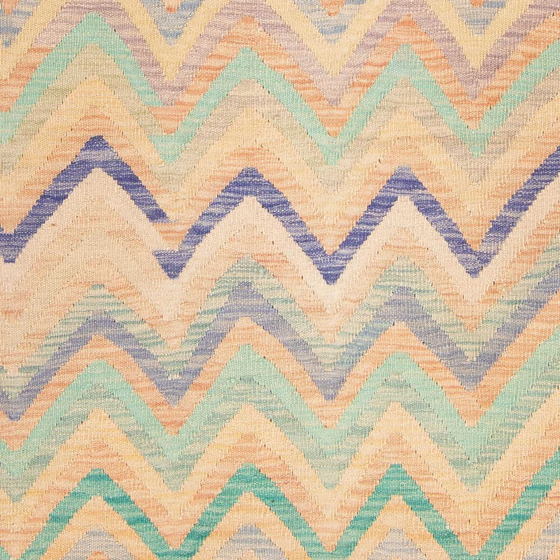 Kelim Rug - Splash - 203 x 152 cm - multicolored