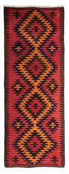 Antique Kilim Rug 150x395cm - Runner / Multicolored / 150 x 395 cm Runner