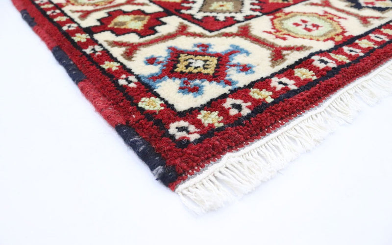 Runner Oriental Rug - 250 x 85 cm - red