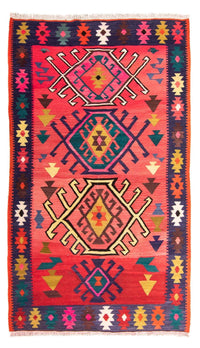 Kelim Rug - Old - 250 x 150 cm - multicolored