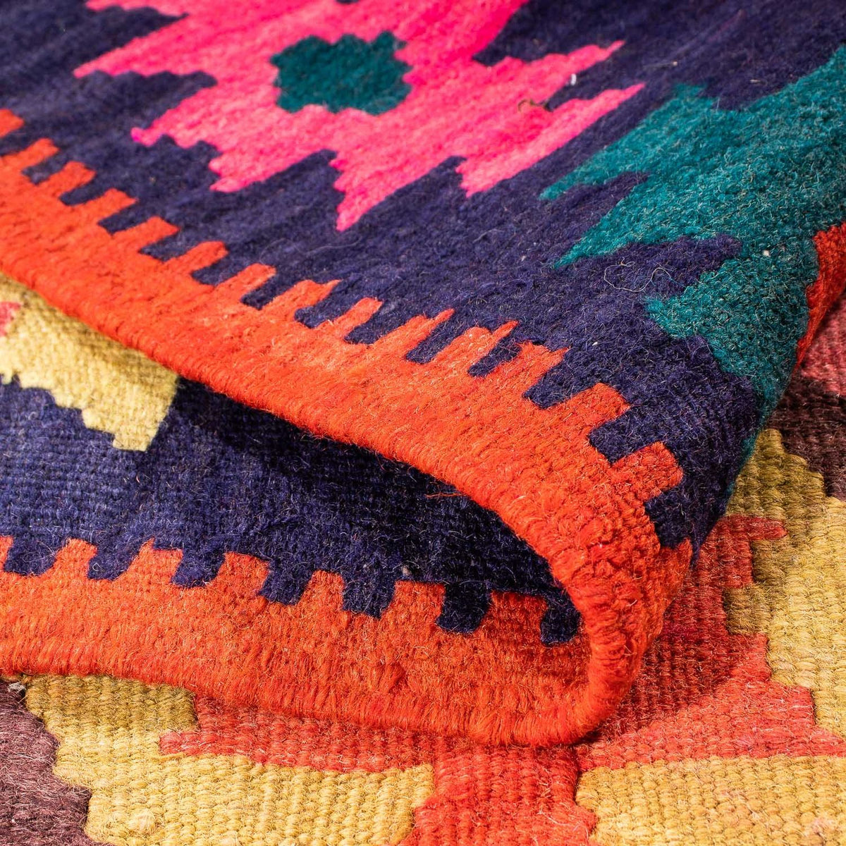 Kelim Rug - Old - 250 x 150 cm - multicolored