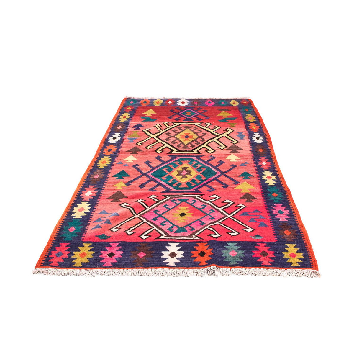 Kelim Rug - Old - 250 x 150 cm - multicolored