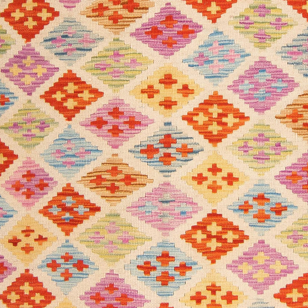 Kelim Rug - Splash - 168 x 125 cm - multicolored