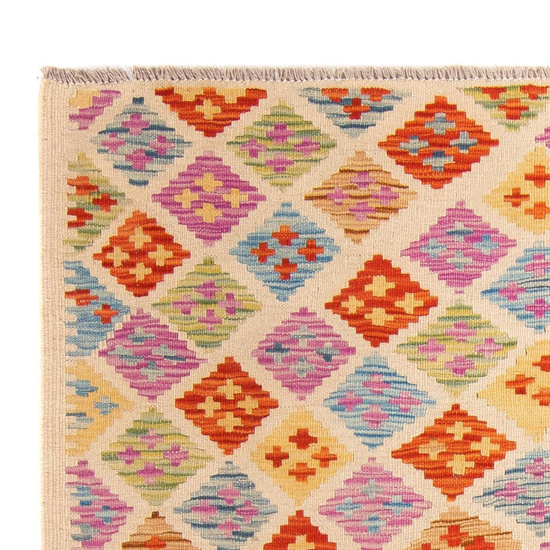 Kelim Rug - Splash - 168 x 125 cm - multicolored