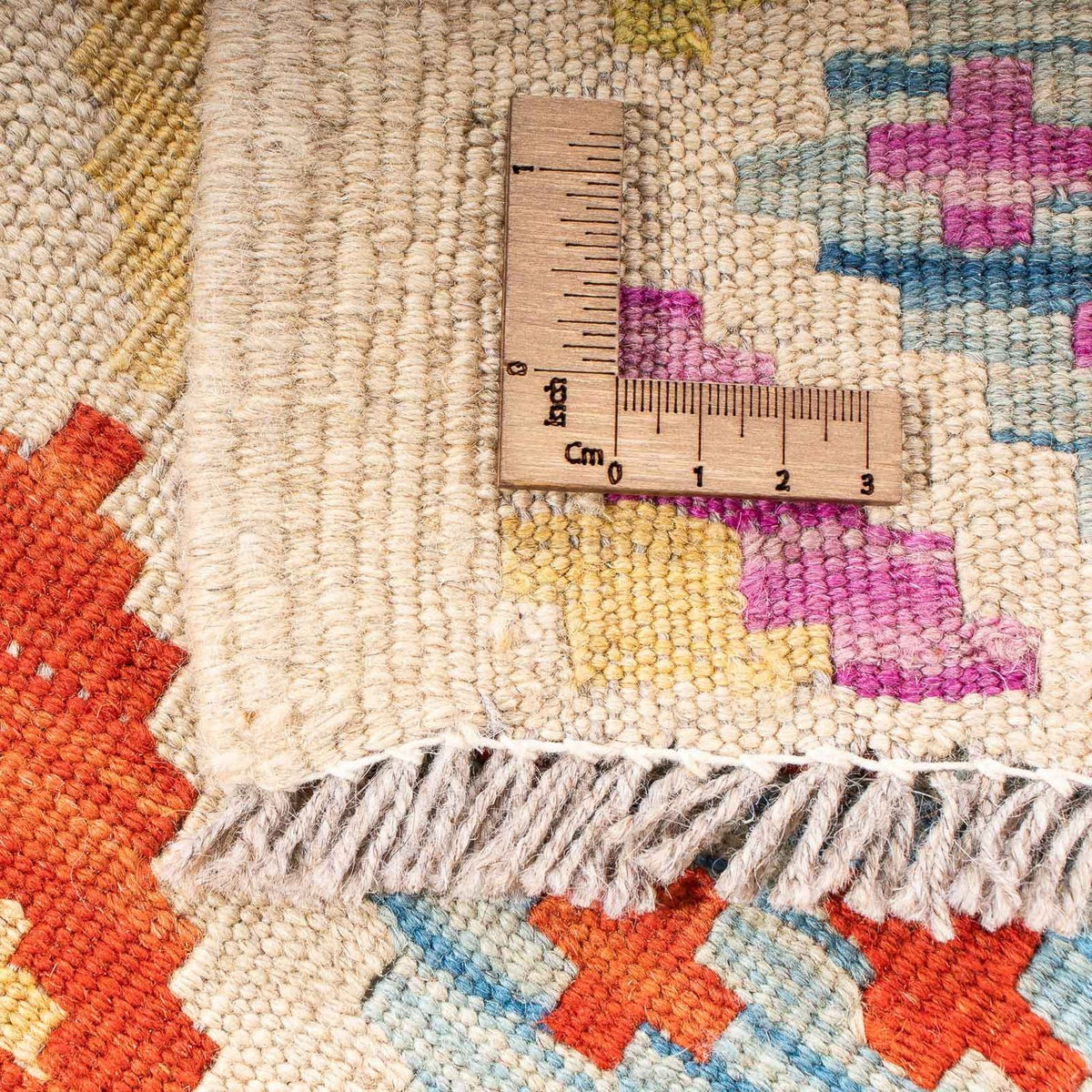 Kelim Rug - Splash - 168 x 125 cm - multicolored