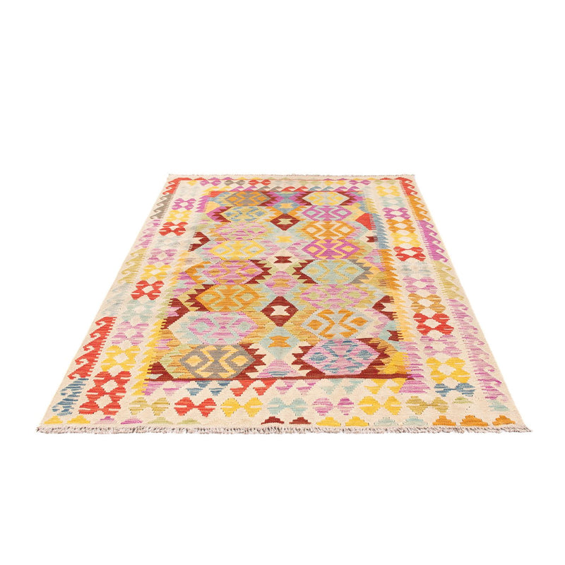 Kelim Rug - Splash - 203 x 148 cm - multicolored