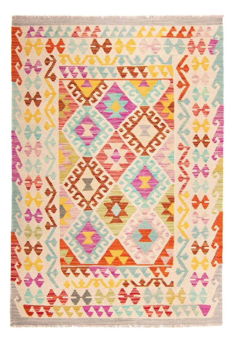 Kelim Rug - Splash - 178 x 123 cm - multicolored