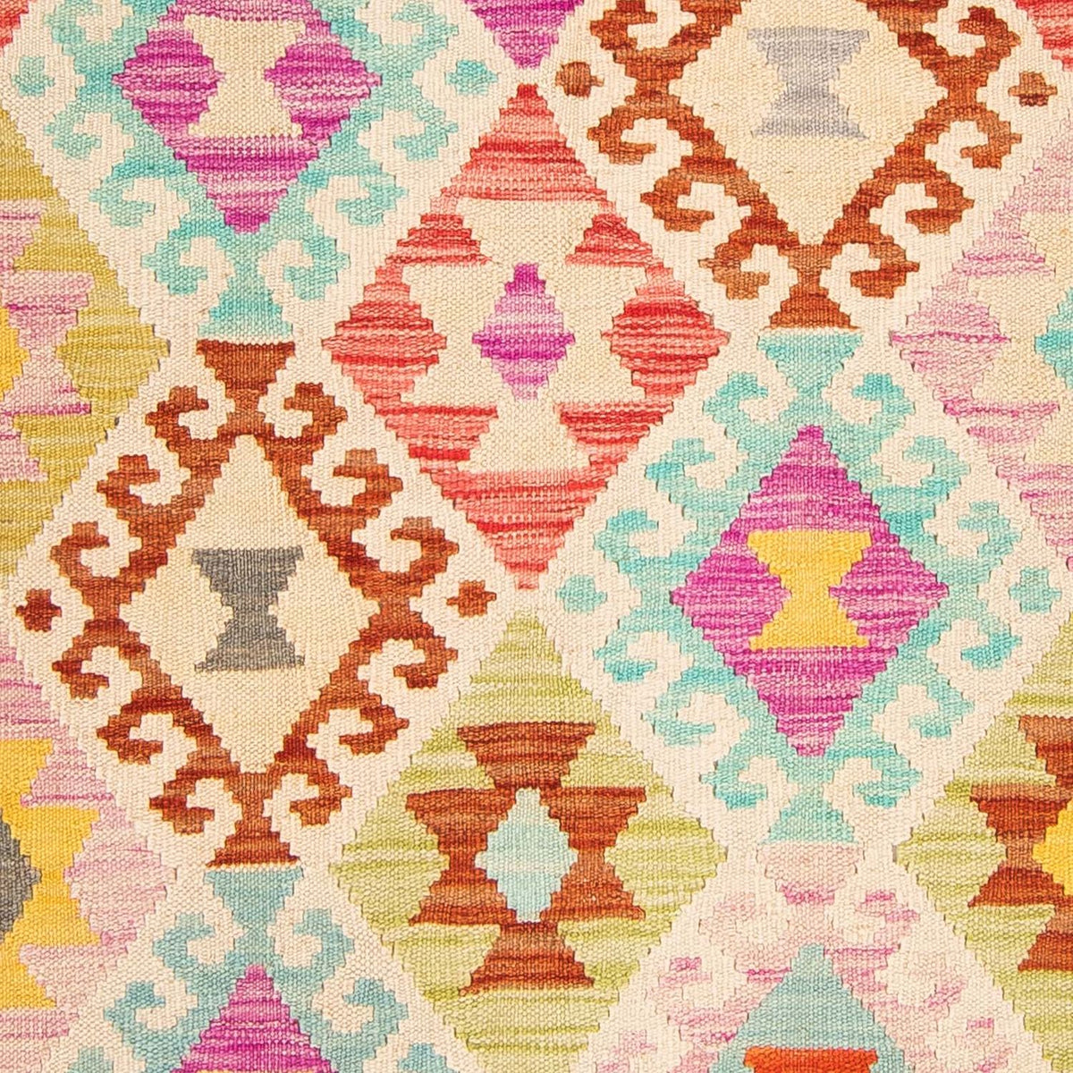 Kelim Rug - Splash - 178 x 123 cm - multicolored