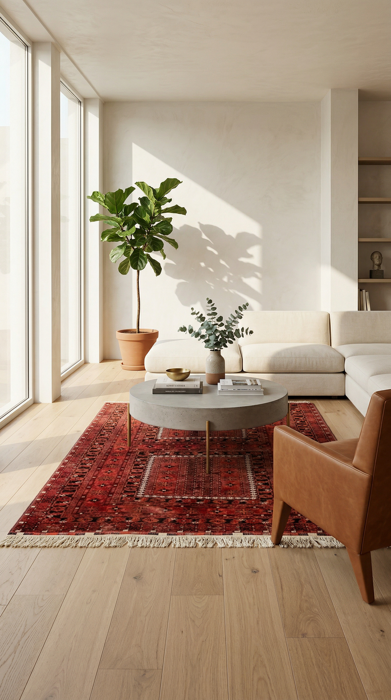 Bokhara Rug 225x172cm - Oriental Rug