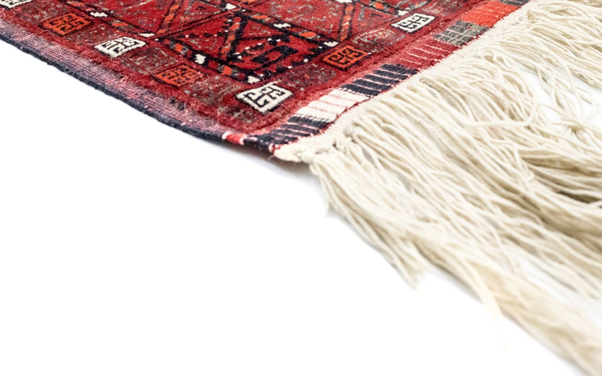 Afghan Rug - Bukhara - 225 x 172 cm - red