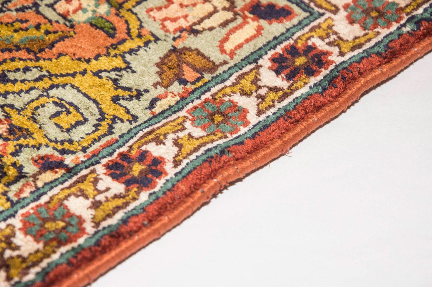 Kashmir Silk Rug 91x65cm - Oriental Rug