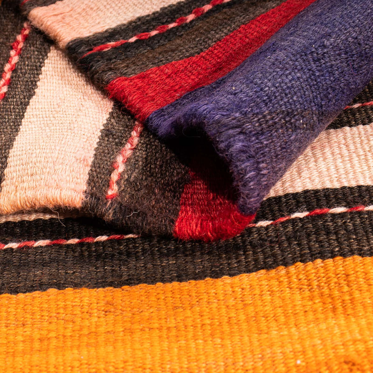 Kelim Rug - Old - 215 x 180 cm - multicolored