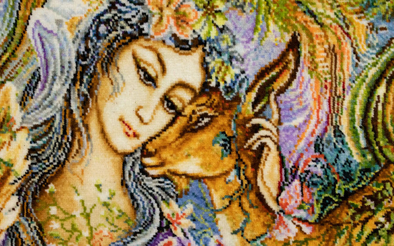 Tapestry square  - 95 x 90 cm