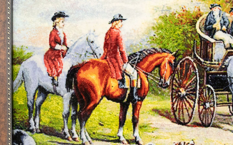 Tapestry square  - 98 x 78 cm