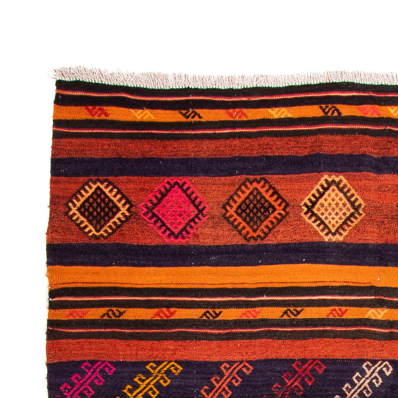 Runner Kelim Rug - Old - 340 x 170 cm - multicolored