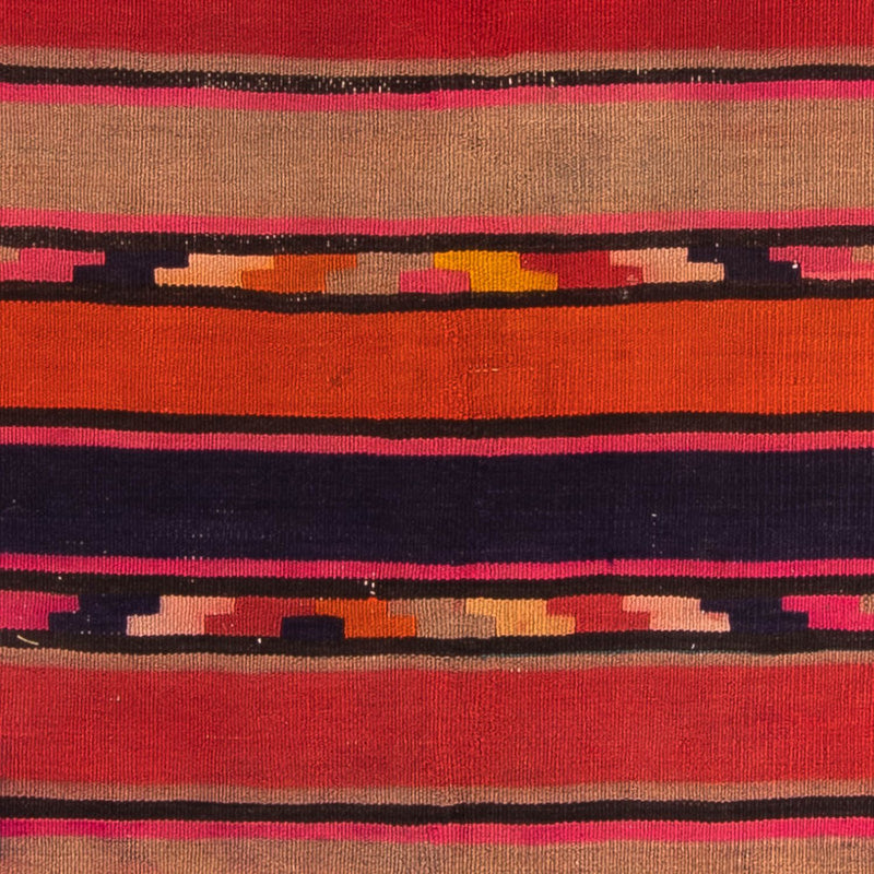 Runner Kelim Rug - Old - 340 x 125 cm - multicolored