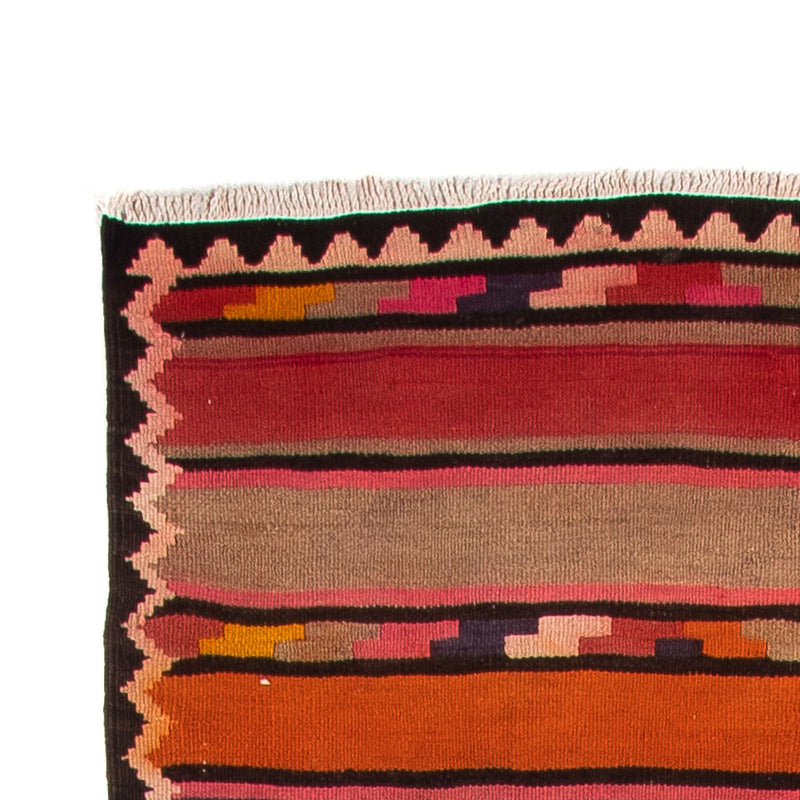 Runner Kelim Rug - Old - 340 x 125 cm - multicolored