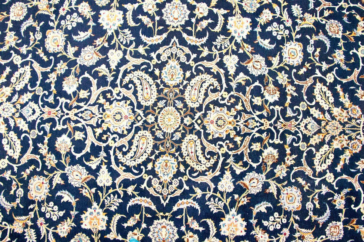 Perser Rug - Keshan - 380 x 288 cm - blue