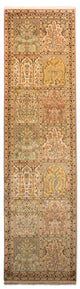 Kashmir Silk Rug 316x77cm - Oriental Rug