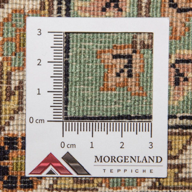 Runner Silk Rug - Kashmir Silk - 316 x 77 cm - multicolored