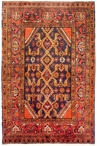 Perser Rug - Nomadic - 183 x 110 cm - orange