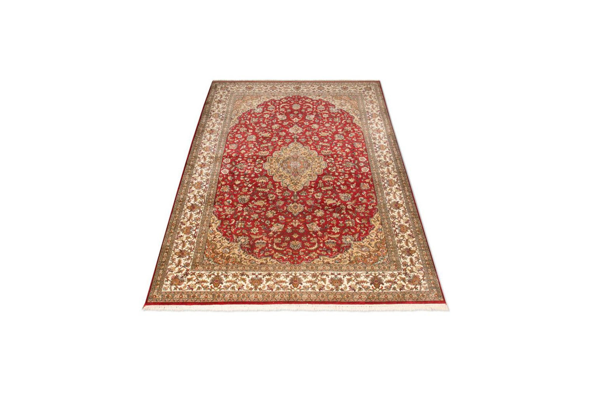 Silk Rug - Kashmir Silk - 245 x 170 cm - red