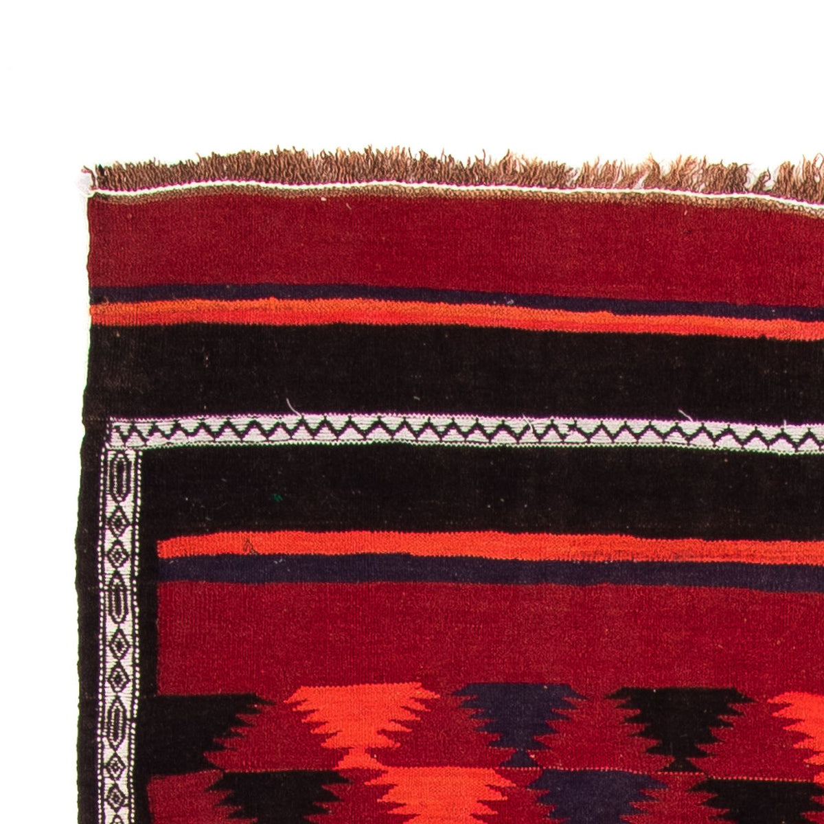 Runner Kelim Rug - Old - 280 x 145 cm - multicolored