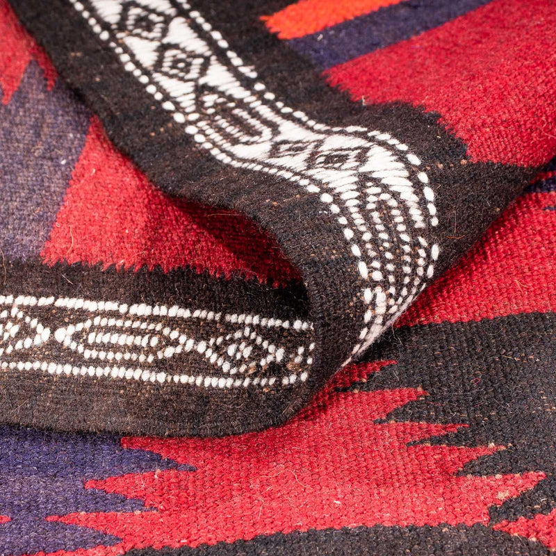 Runner Kelim Rug - Old - 280 x 145 cm - multicolored