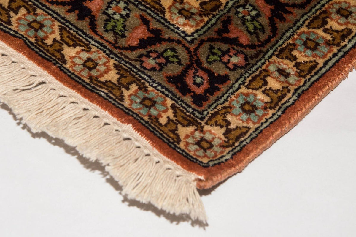 Runner Silk Rug - Kashmir Silk - 305 x 80 cm - multicolored