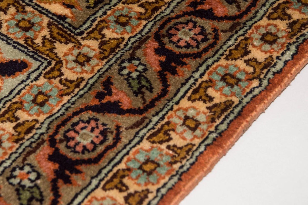 Runner Silk Rug - Kashmir Silk - 305 x 80 cm - multicolored