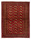 Turkaman Rug - 123 x 95 cm - red