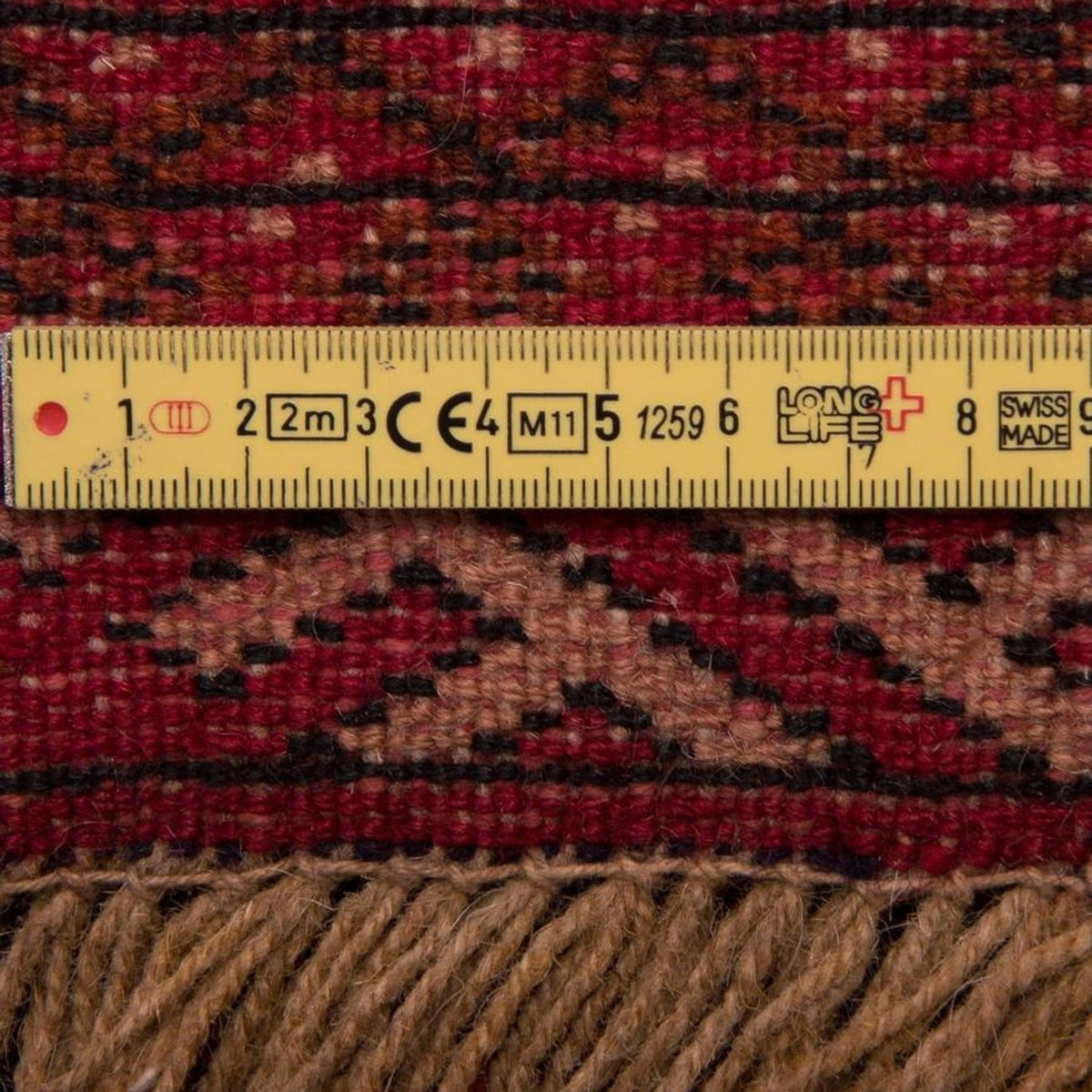 Turkaman Rug - 135 x 103 cm - dark blue