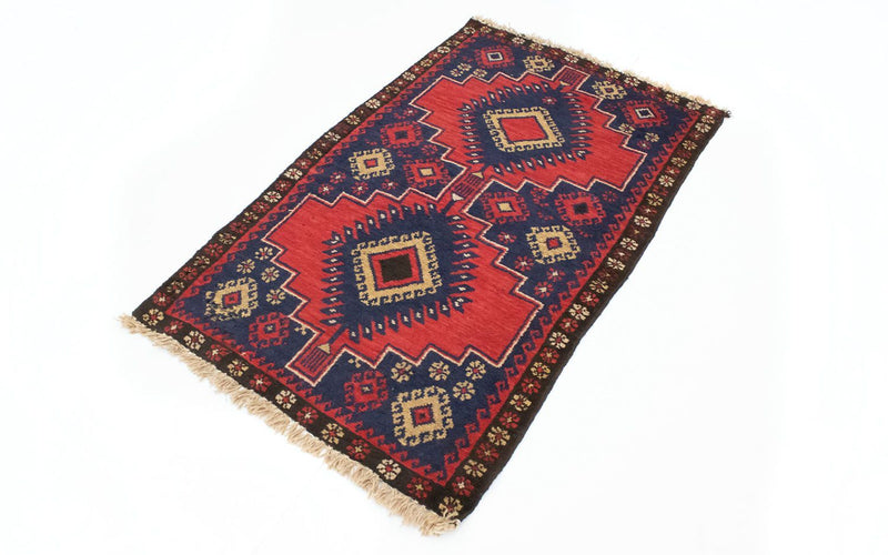 Belutsch Rug - 128 x 81 cm - red