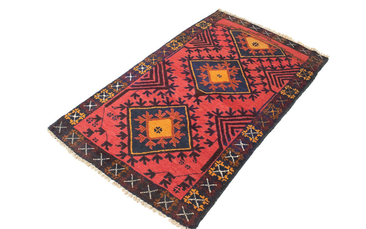 Belutsch Rug - 140 x 82 cm - red