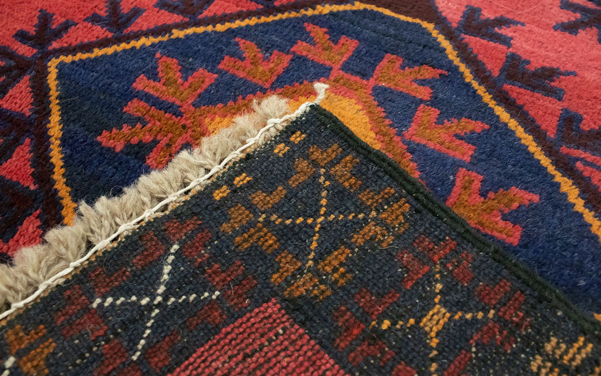 Belutsch Rug - 140 x 82 cm - red