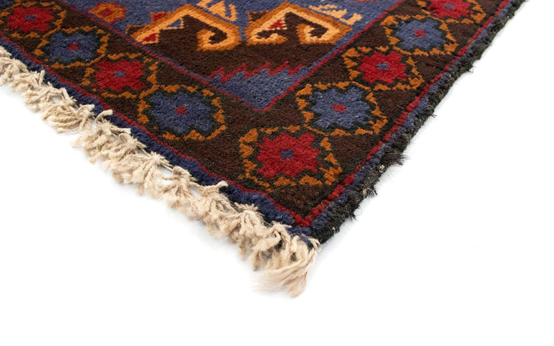 Belutsch Rug - 130 x 74 cm - blue