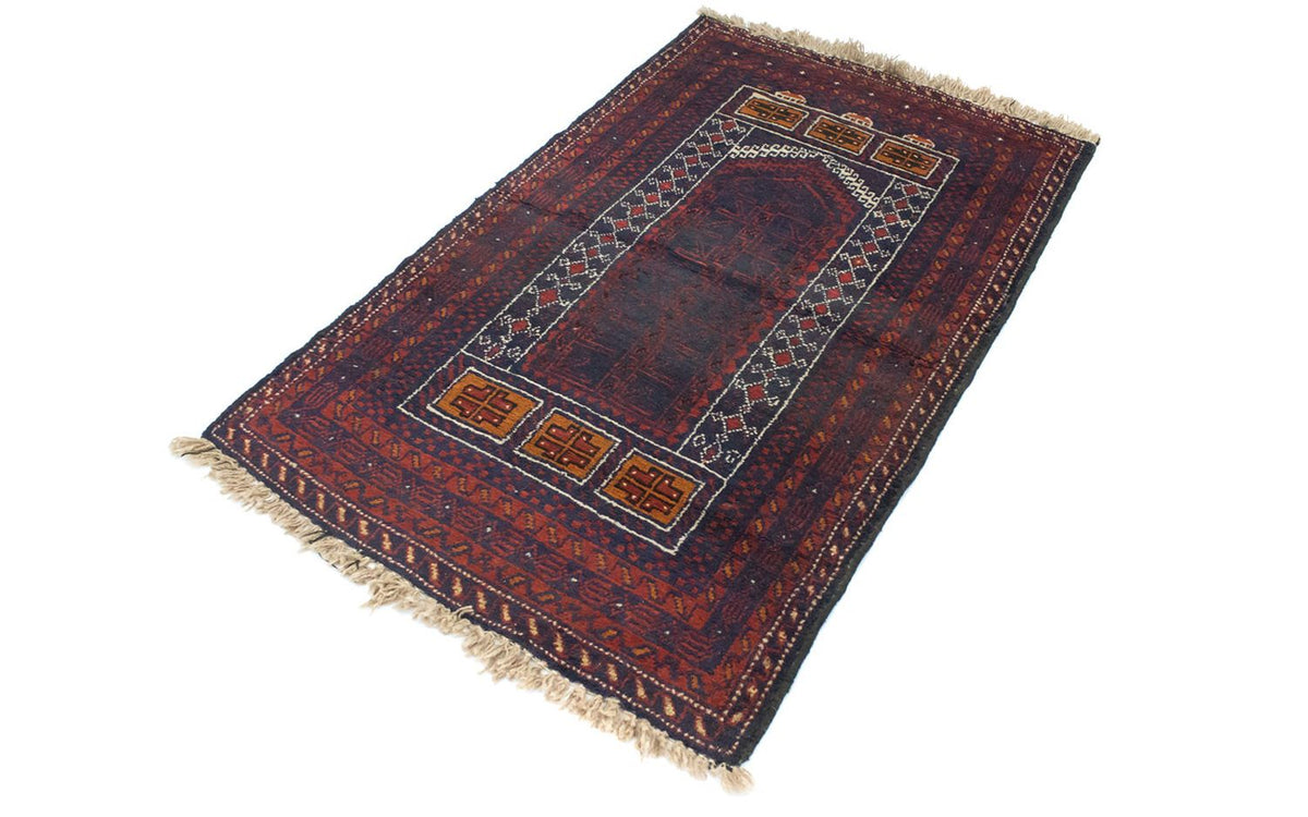 Belutsch Rug - 139 x 84 cm - multicolored